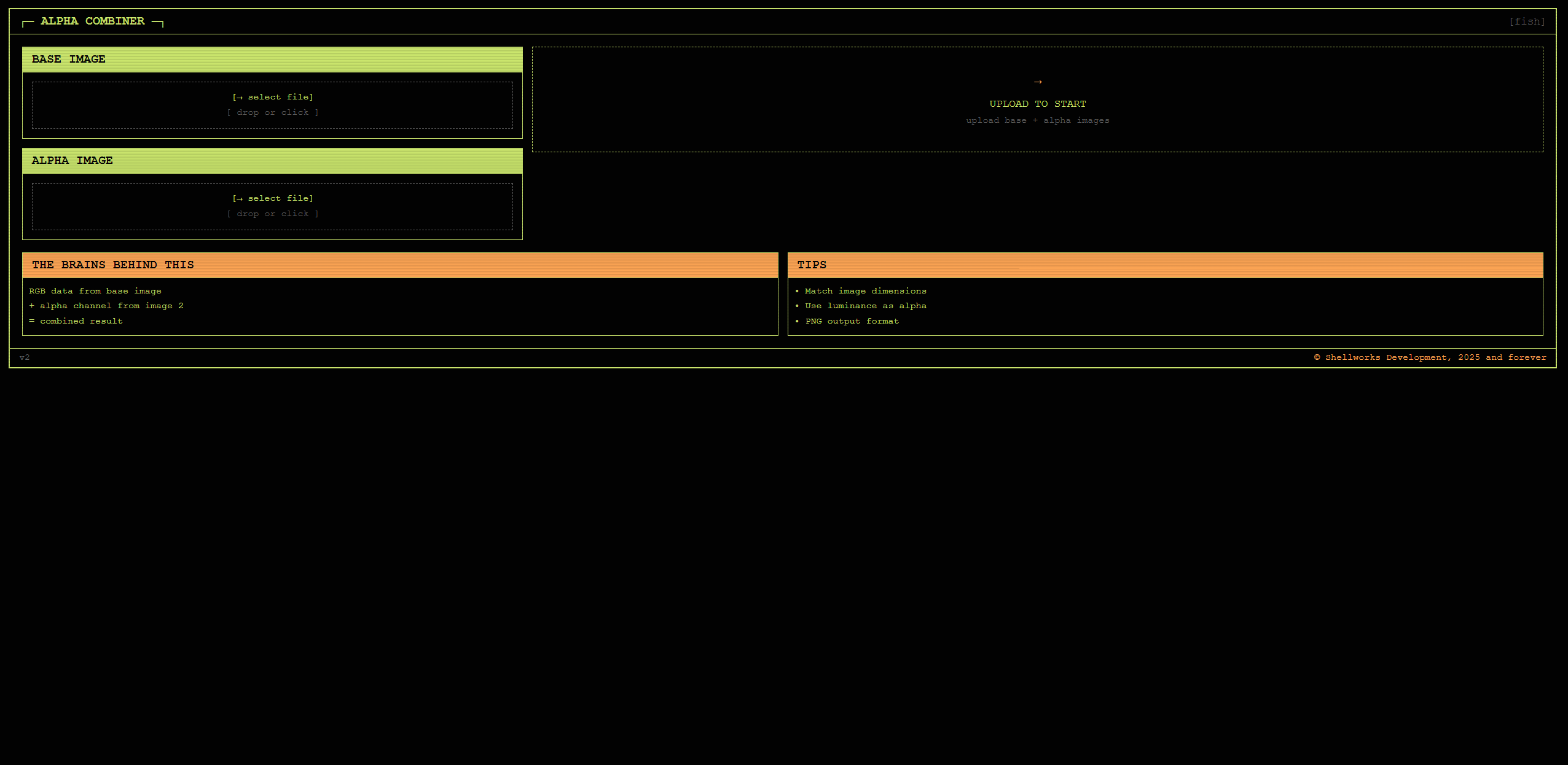 AlphaCombiner preview